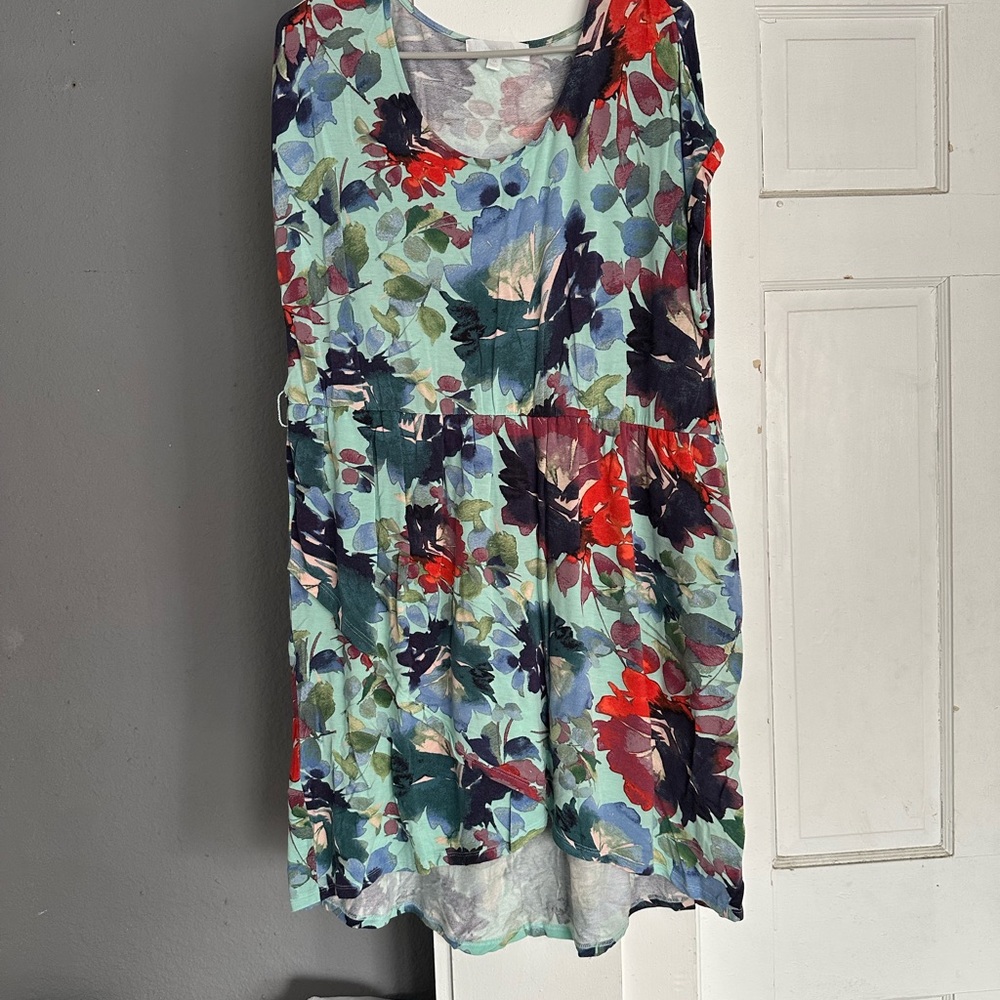 Floral Sleeveless Dress